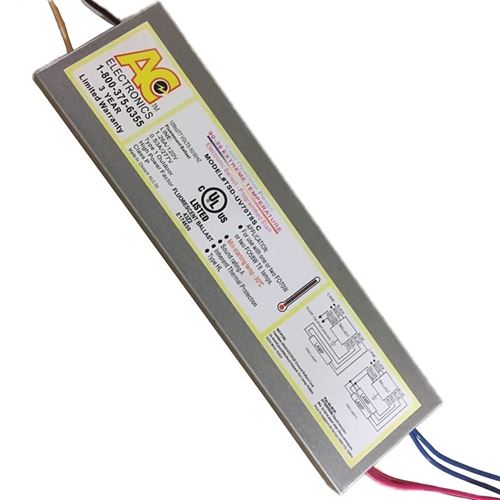 TSD-UV70T8SC electronic, 1 or 2 light, F58T8 or F7
